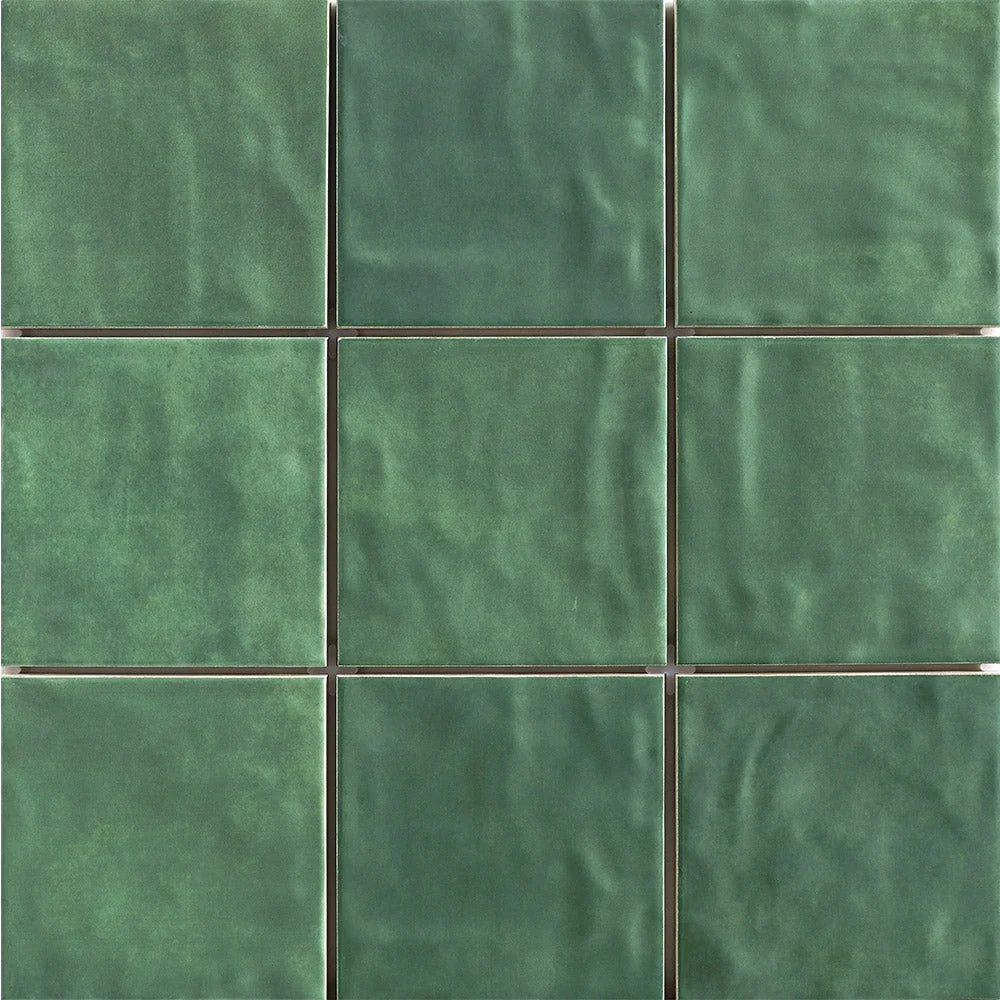 Mallorca Green Matt Porcelain Tiles 120x120mm tile
