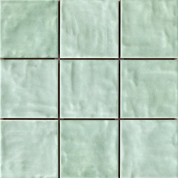 Mallorca Mint Matt Porcelain Tiles 120x120mm tile