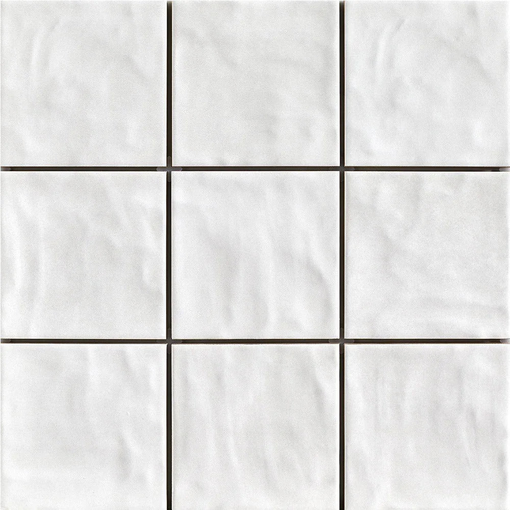 Mallorca White Porcelain Tiles 120x120mm tile