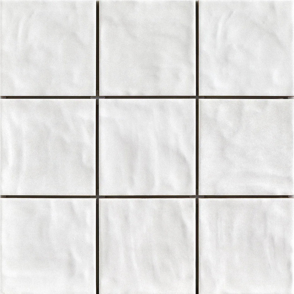 Mallorca White Porcelain Tiles 120x120mm tile