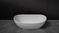 Pietra Bianca Maria 1630mm Freestanding Bath