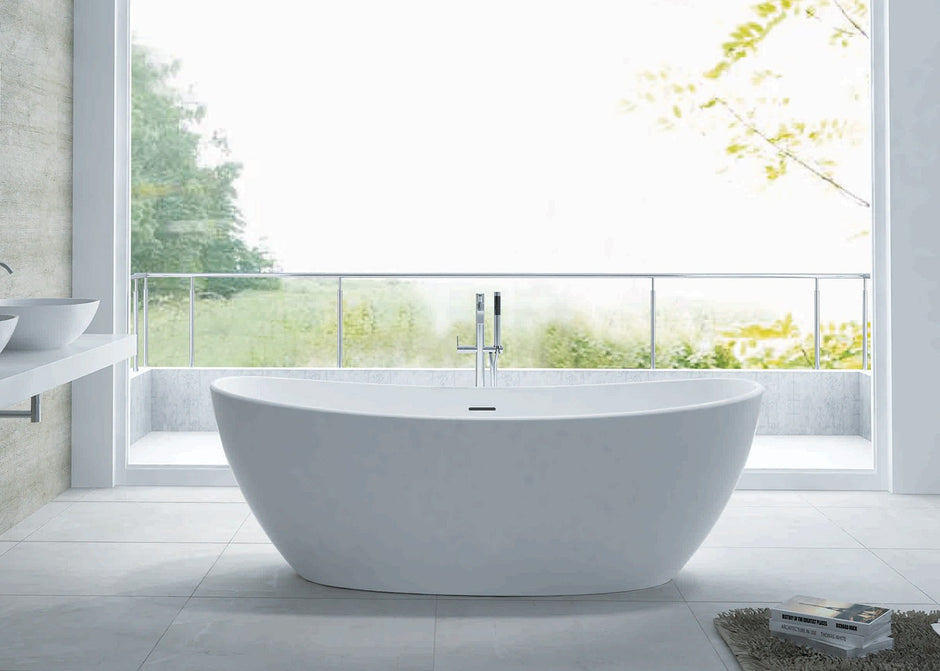 Pietra Bianca Maria 1800mm Freestanding Bath