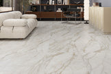 Marine Nature Stone Look Porcelain Tiles in a room setting