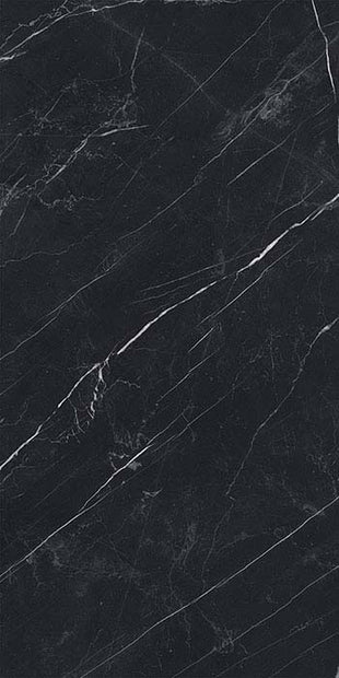 Superb Marble Porcelain Tiles Marquina Black 600x1200