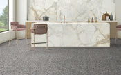 Medley Anthracite Terrazzo Look Porcelain Tiles in a room setting