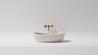 Pietra Bianca Mila Above Counter Basin