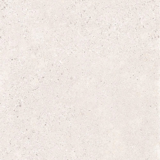 Montauk White Concrete Look Porcelain Tiles tile