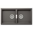 Schock Double Bowl Undermount Stone
