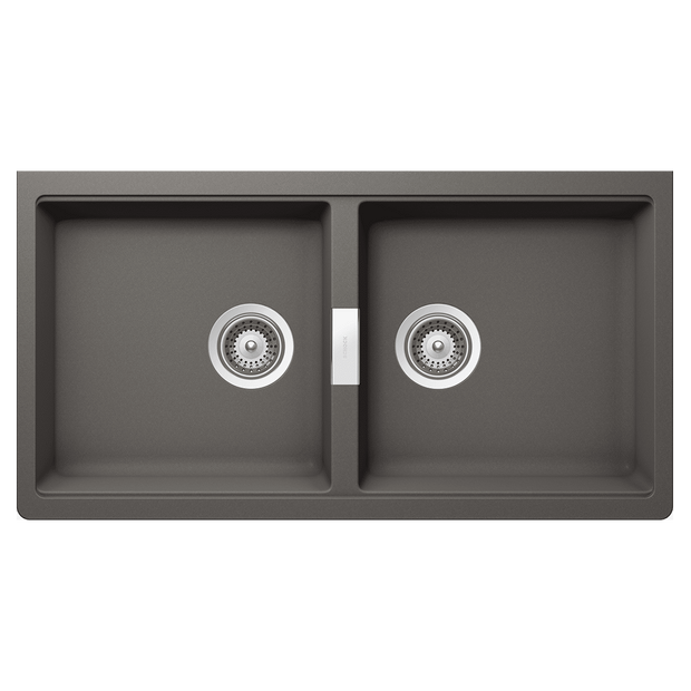Schock Double Bowl Undermount Stone