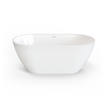 Naples Freestanding Bath With Overflow 1500mm