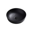 Naples Counter Top Circular Basin in Black