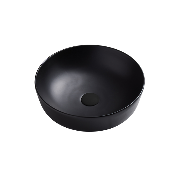Naples Counter Top Circular Basin in Black
