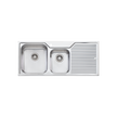 Nu-Petite 1 and 3/4 Bowl Topmount Sink With Drainer