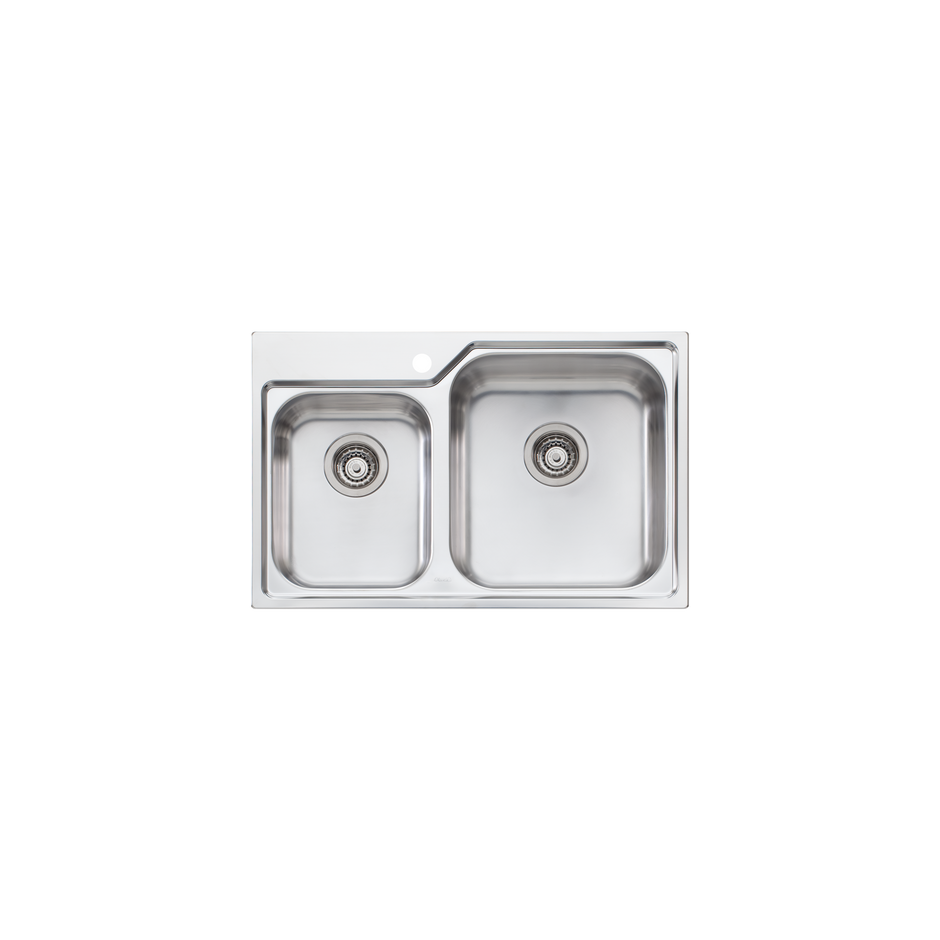 Nu-Petite 1 and 3/4 Bowl Topmount Sink