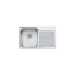 Nu-Petite Single Bowl Topmount Sink With Drainer