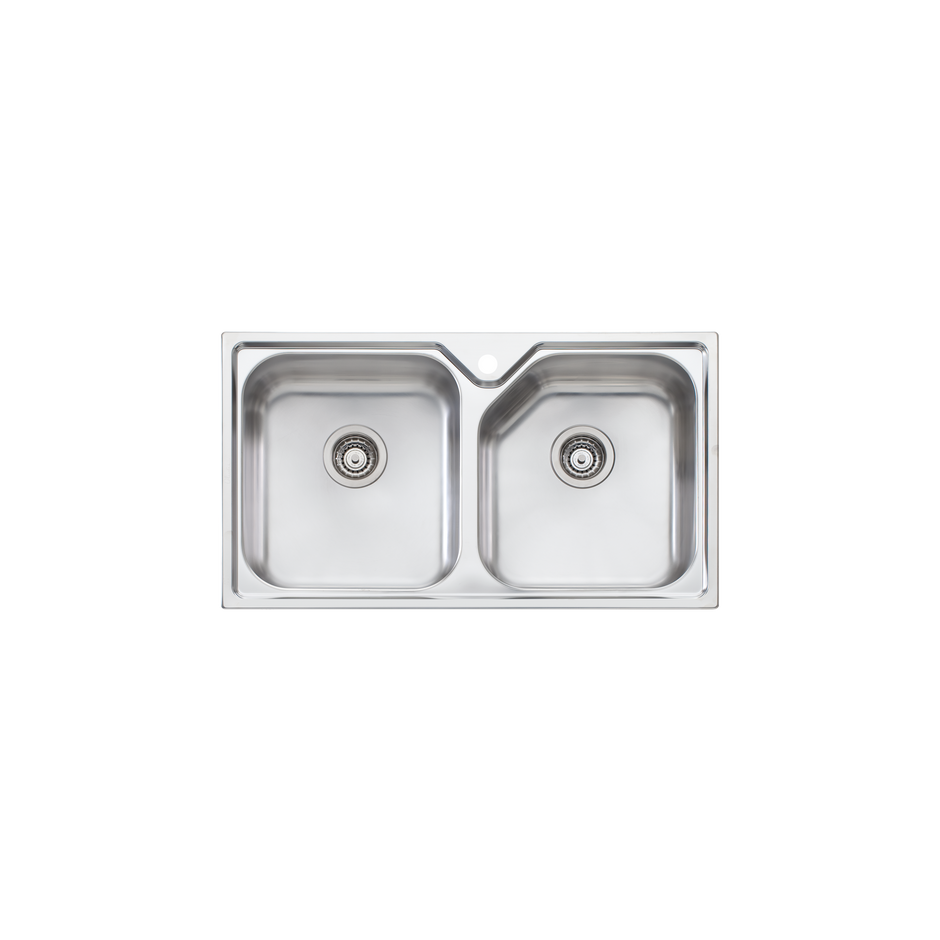 Nu-Petite Double Bowl Topmount Sink