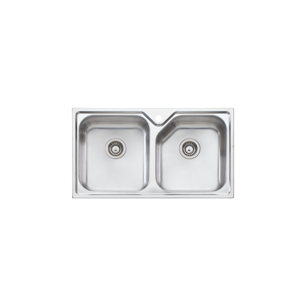 Nu-Petite Double Bowl Topmount Sink