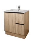 Zenmo Nutro Lux Floor Standing Vanity 750mm Ceramic Top