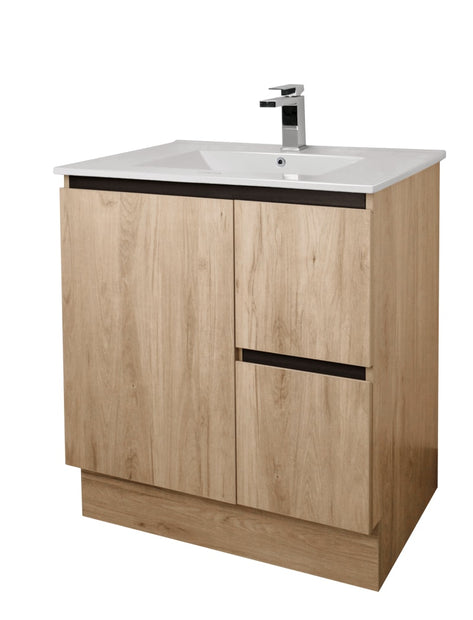 Zenmo Nutro Lux Floor Standing Vanity 750mm Ceramic Top