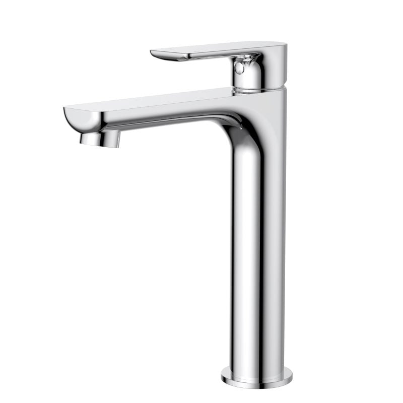 Nova Mid Rise Basin Mixer - chrome