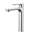 Nova Mid Rise Basin Mixer - chrome
