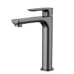Nova Mid Rise Basin Mixer - gun-metal