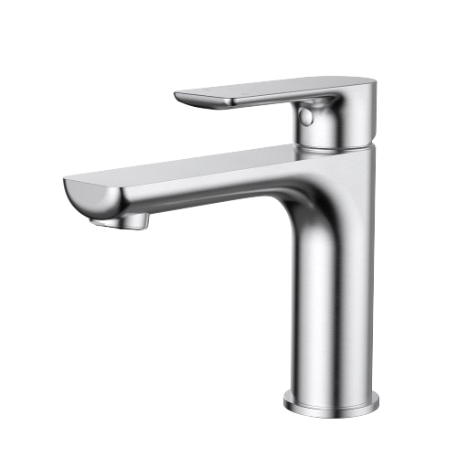 Nova Basin Mixer - brushed-chrome