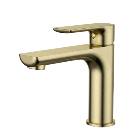 Nova Basin Mixer - brushed-bronze
