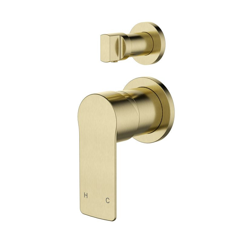 Nova Shower Diverter - brushed-bronze