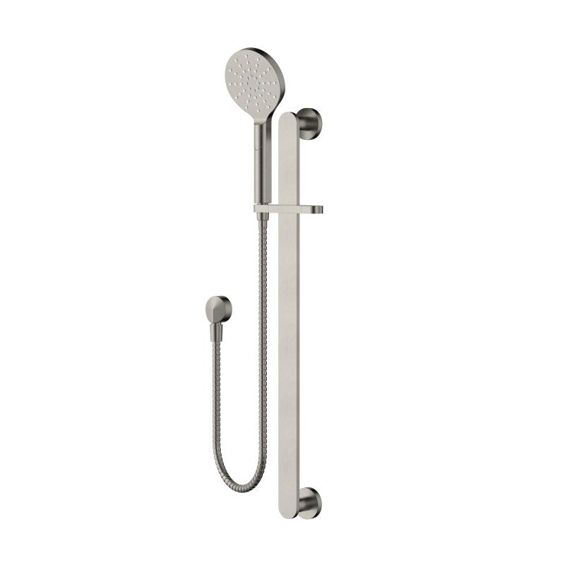 Nova Shower on Rail - brushed-nickel