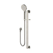Nova Shower on Rail - brushed-nickel