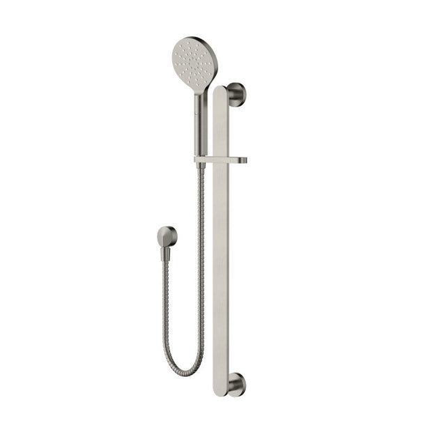 Nova Shower on Rail - brushed-nickel