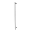 Nova Vertical Heated Towel Rail - brushed-chrome