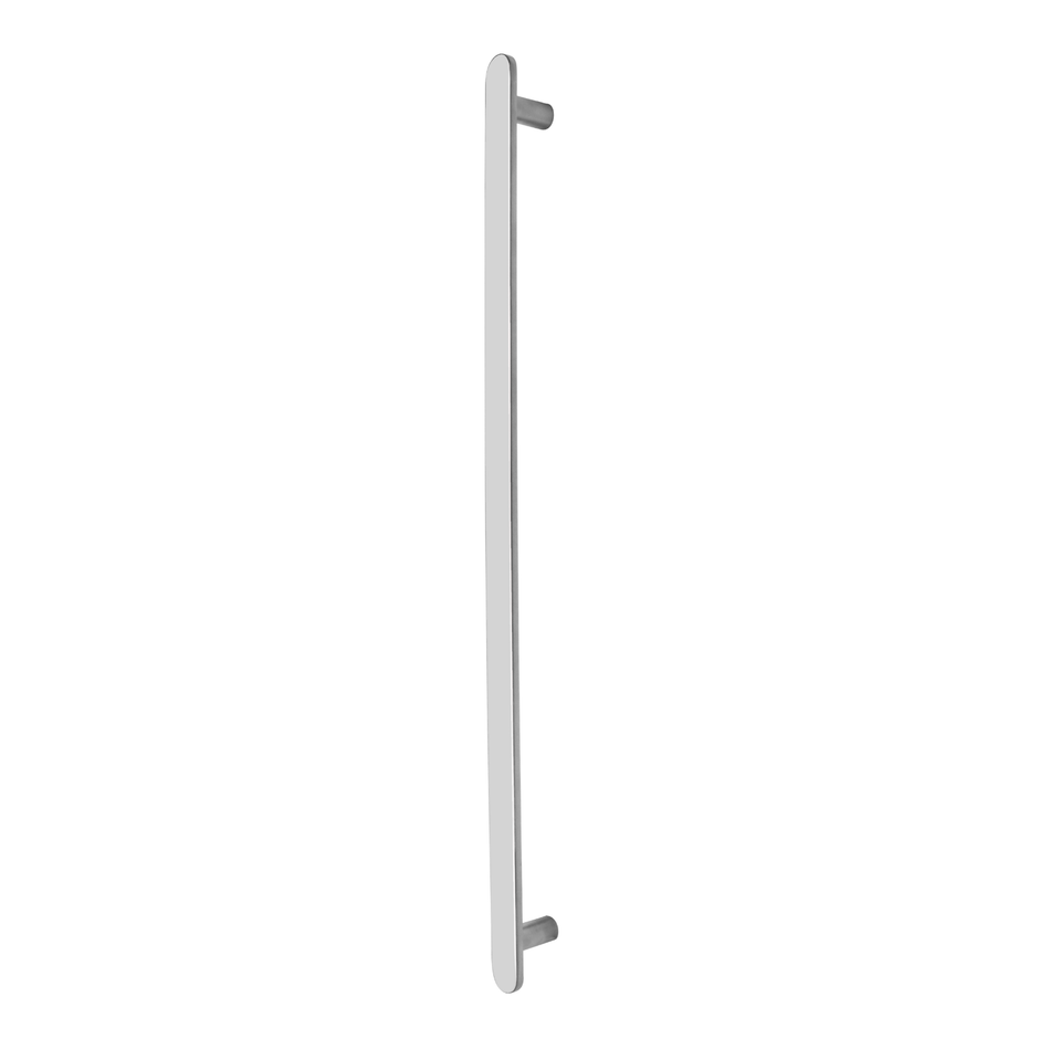 Nova Vertical Heated Towel Rail Brushed Chrome