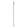 Nova Vertical Heated Towel Rail Brushed Chrome