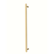 Nova Vertical Heated Towel Rail - brushed-bronze
