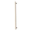 Nova Vertical Heated Towel Rail Brushed Nickel