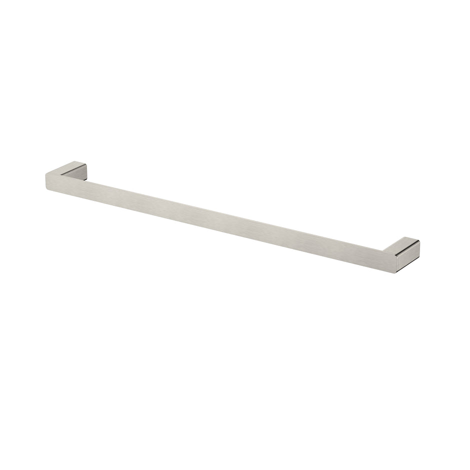 Nova Single Towel Rail 600mm Brushed Nickel