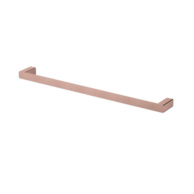 Nova Single Towel Rail 600mm - champagne
