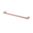 Nova Single Towel Rail 600mm Champagne