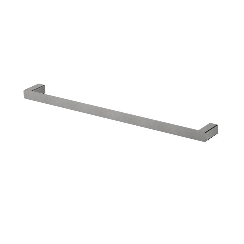 Nova Single Towel Rail 600mm - gun-metal
