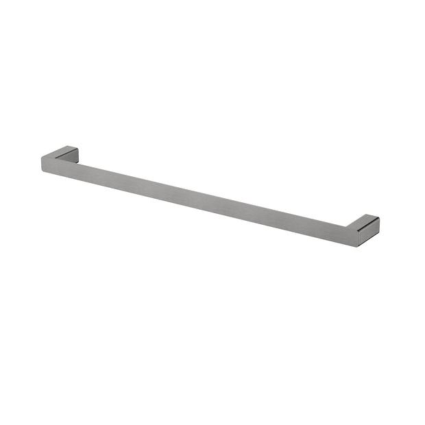 Nova Single Towel Rail 600mm Gun Metal