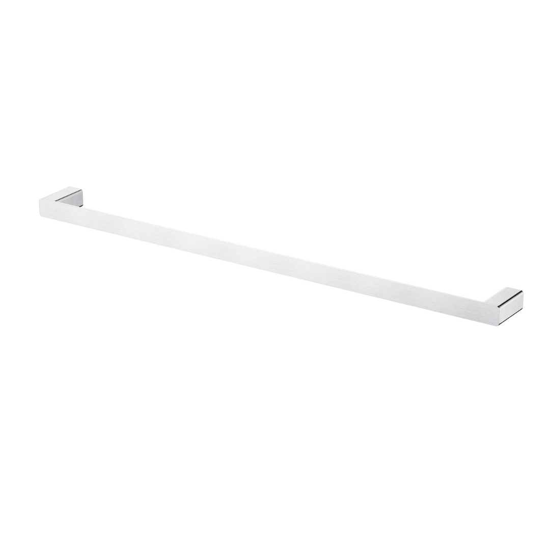 Nova Single Towel Rail 750mm in Chrome