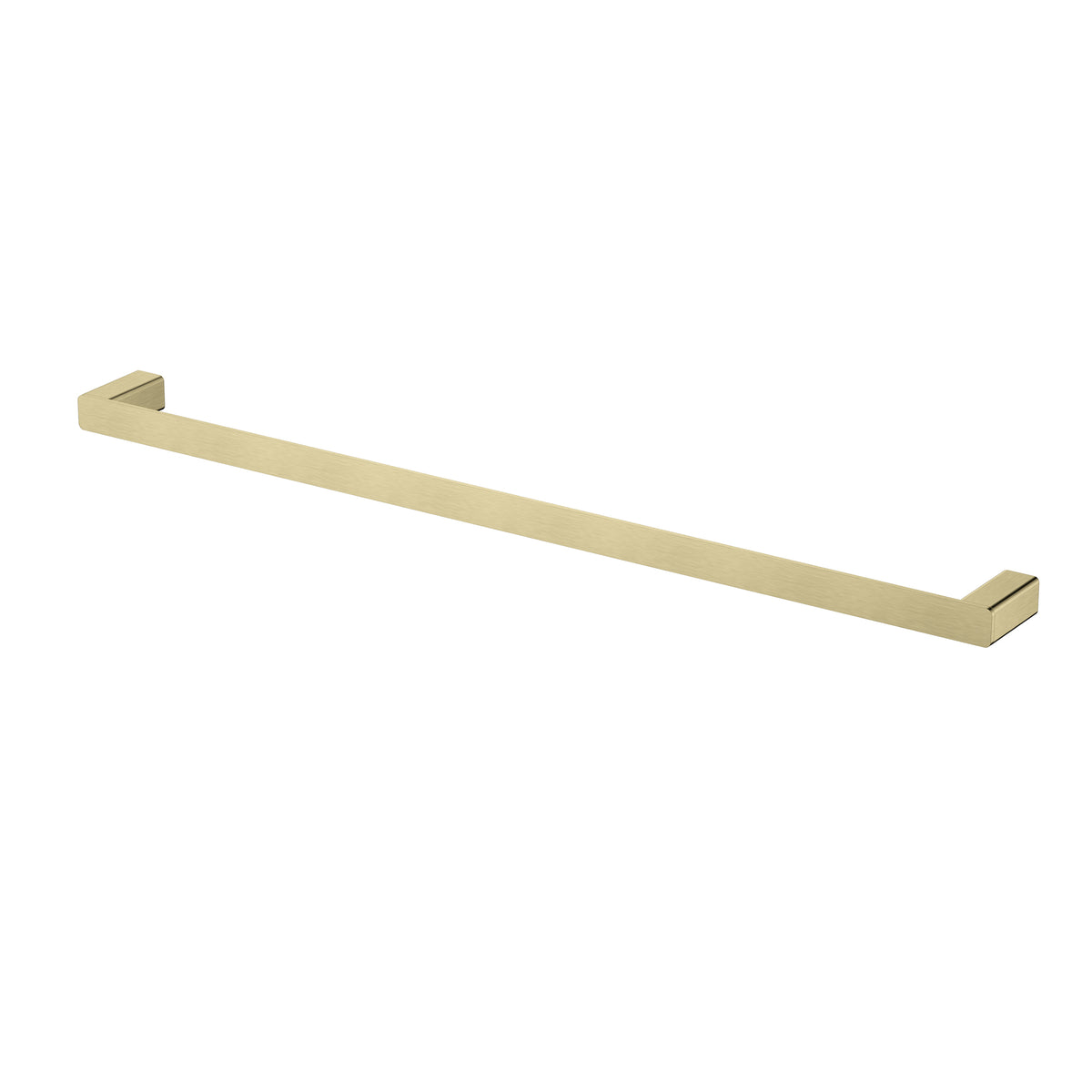 Nova Single Towel Rail 750mm Brushed Bronze