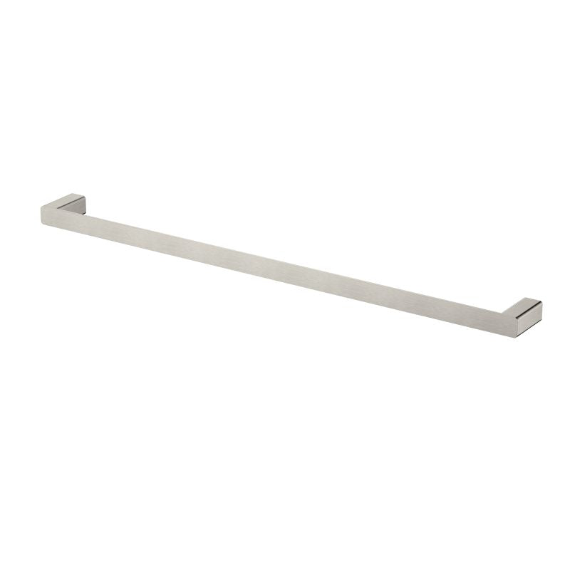 Nova Single Towel Rail 750mm - brushed-nickel