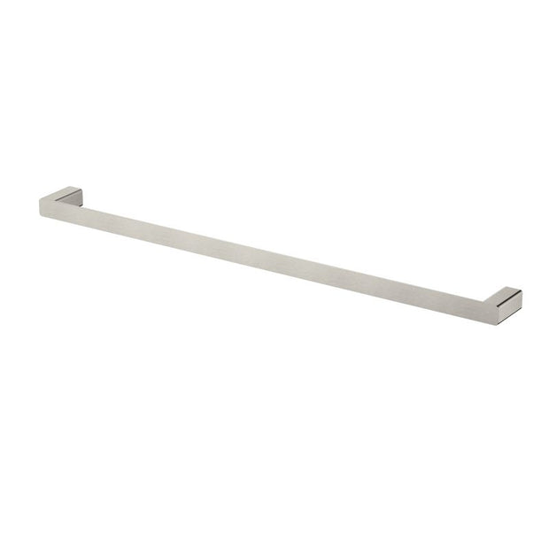 Nova Single Towel Rail 750mm - brushed-nickel