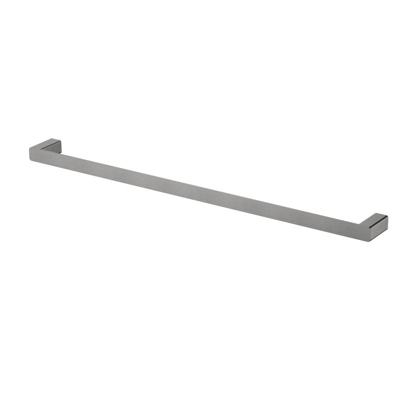 Nova Single Towel Rail 750mm - gun-metal