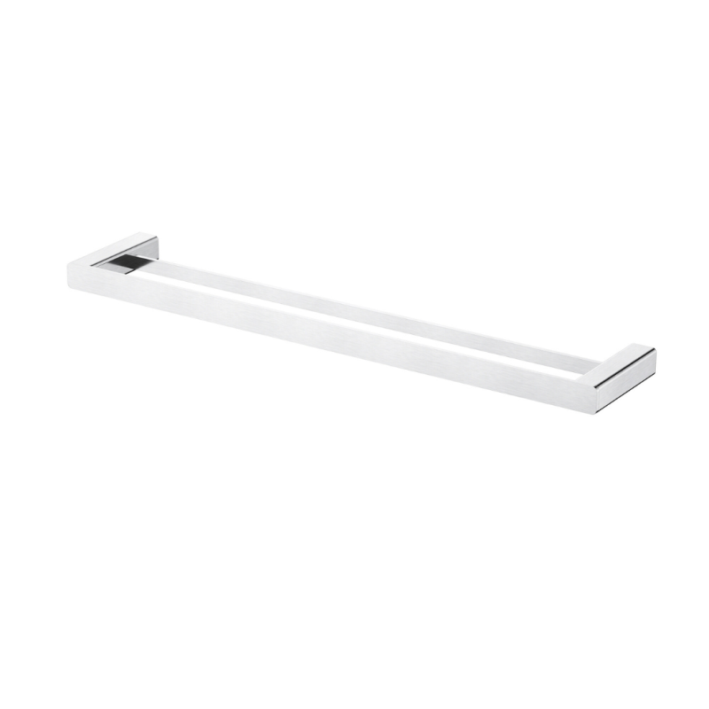 Nova Double Towel Rail 600mm - chrome