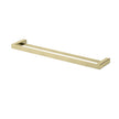 Nova Double Towel Rail 600mm - brushed-bronze