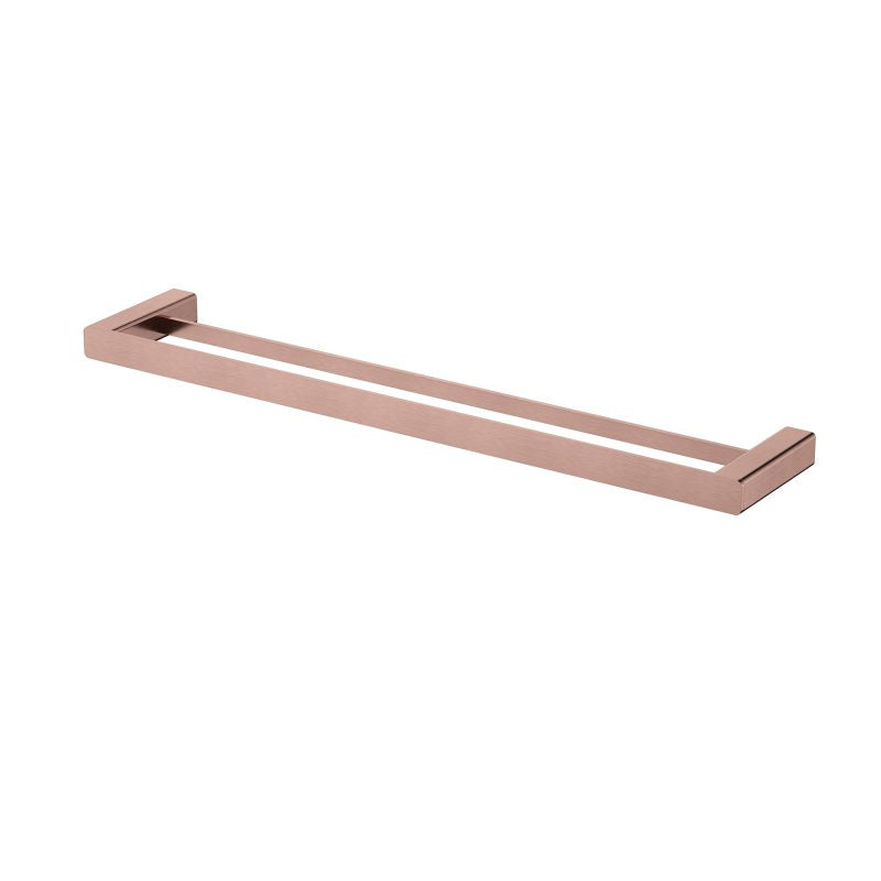 Nova Double Towel Rail 600mm - champagne